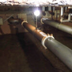 空調設備水槽内の清掃